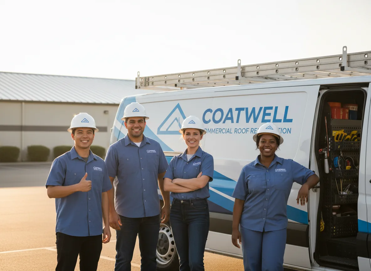 Commercial roof coating company in Shannon, NC